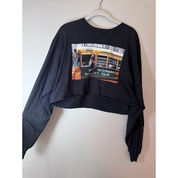 SEINFELD SERIES KRAMER Peterman Cropped Top T Shirt New York Women's Sz M - Picture 1 of 9